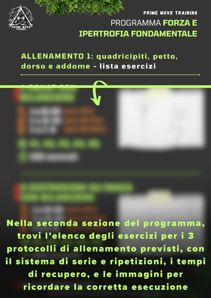 Forza e Ipertrofia Fondamentale